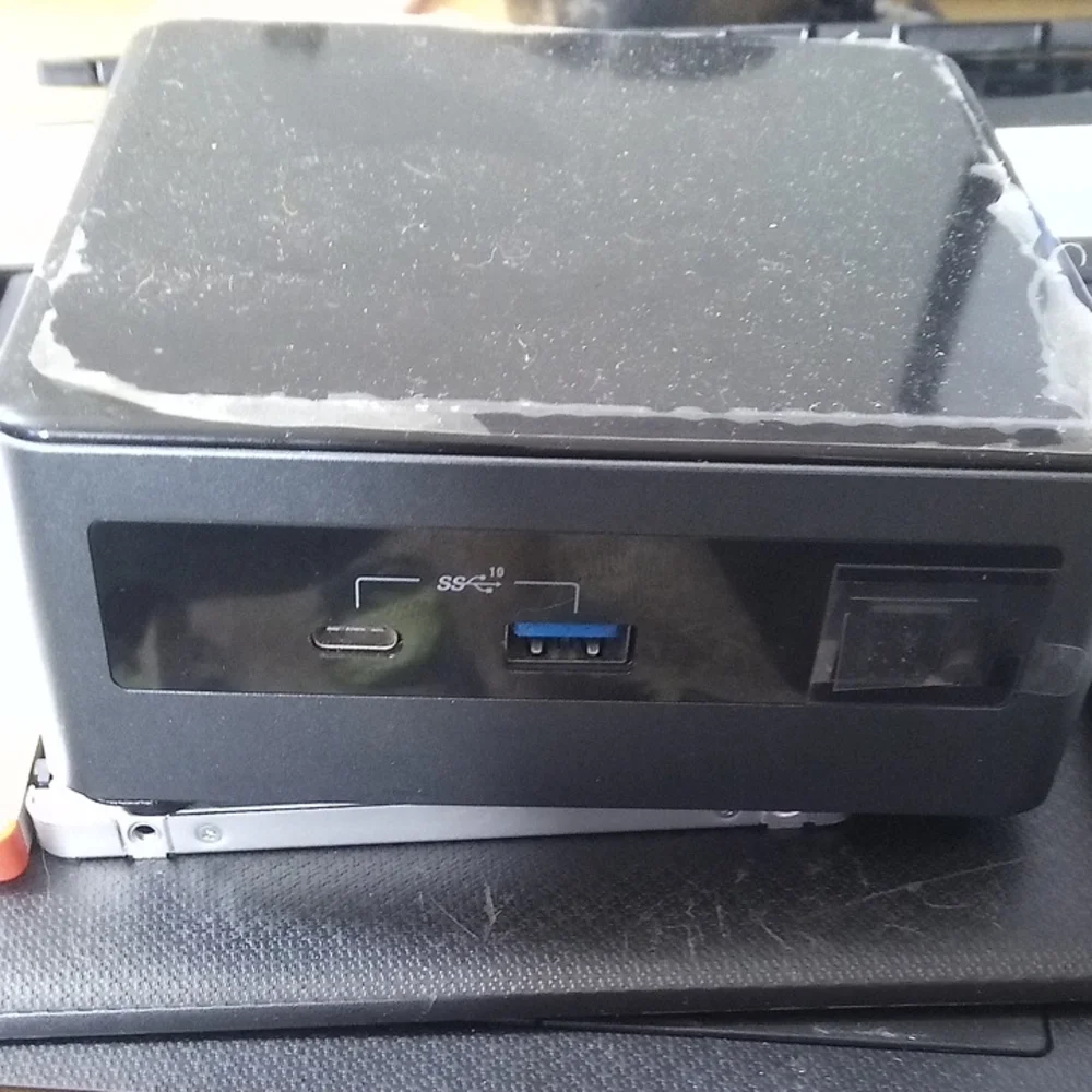 Compact Black Mini PC